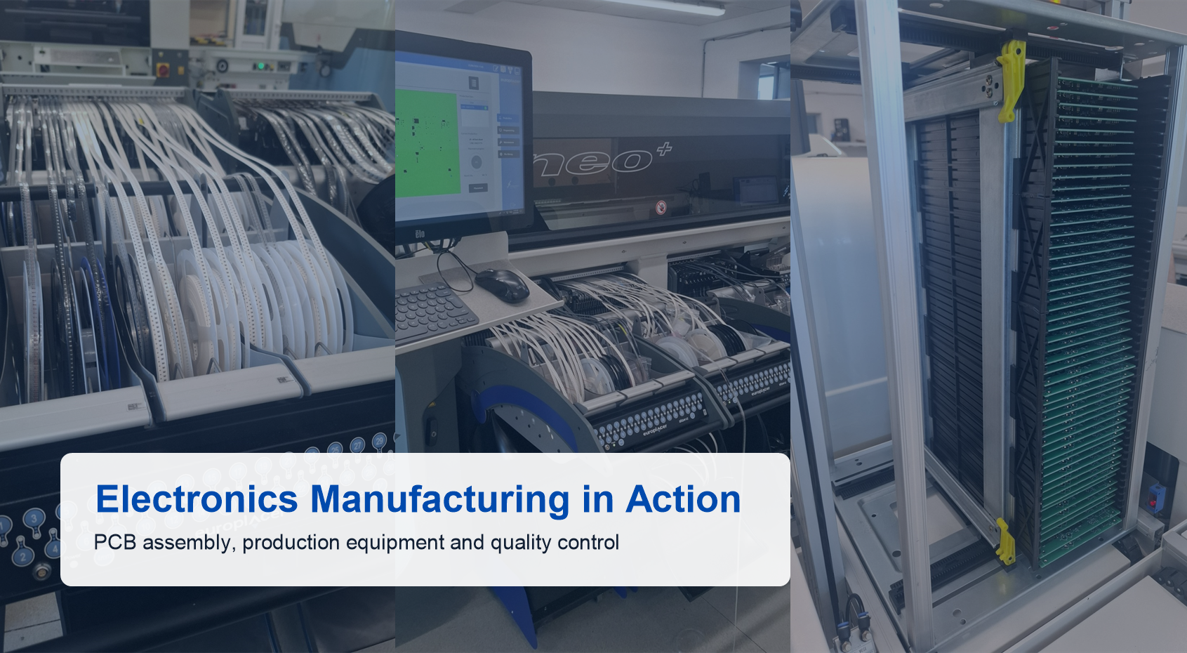 Electronics manufacturing, PCB assembly equipment and quality control at ProfiAnts